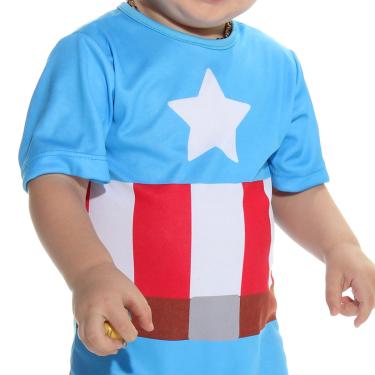Imagem de Fantasia Capitão América Bebê - Vigadores - Marvel  P