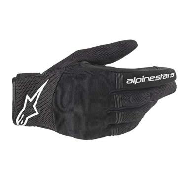Imagem de Alpinestars Luva de equitação masculina Copper Motorcyle, preto/branco, GG