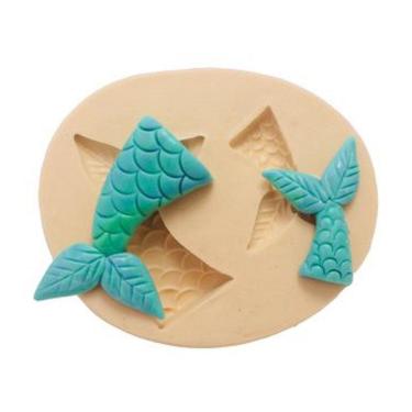 Imagem de Molde De Silicone Caudas De Sereia, Resina, Confeitaria, Biscuit Molds Planet