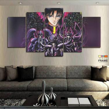 Imagem de Quadros Decorativos Saint Seiya Hades 63x130mt em Tecido