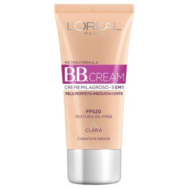 Imagem de Base BB Cream 5 em 1 FPS20 L'Oréal Paris - Cor Clara 30ml