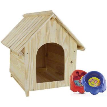 Imagem de Casinha De Cachorro Madeira Grande