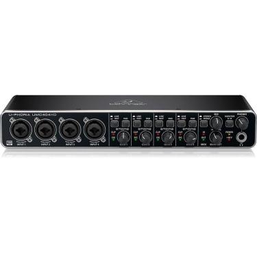 Imagem de Interface De Áudio Behringer U-Phoria Umc404Hd Midas Usb