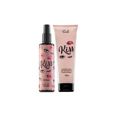 Imagem de Ciclo Kit de Perfumaria e Cuidados Pessoais KISS da Ciclo 200ml + Hidratante KISS 240ml