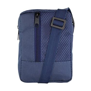 Imagem de Shoulder Bag Lenna's Bolsa Transversal Básica de Nylon B066 Azul