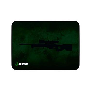Imagem de Mousepad Sniper com Borda Costurada, Rise Mode, Acessórios para Computador, Preto, Médio