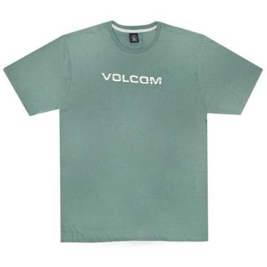 Imagem de Camiseta Volcom Plus Size Ripp Euro Verde Claro