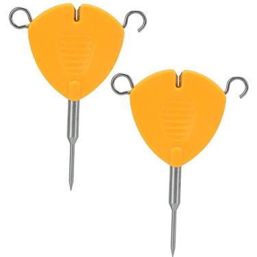 Imagem de Vbestlife 2 peças extrator de nó de isca leve portátil ferramenta de pesca para linha de pesca para nós ferramentas e acessórios de pesca