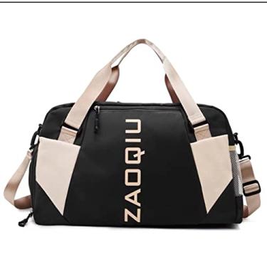 Imagem de Bolsa Mala Feminina Academia Esportiva Viagem, Bolsa esportiva de viagem, ideal Para Suas Viagens, Banhos De Piscina, Praia, Academia, preto
