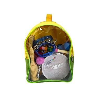 Imagem de KIT BANDINHA COM 10 INSTRUMENTOS INFANTIS E MOCHILA TZ10-1 - PHX, Multicor, Infantil