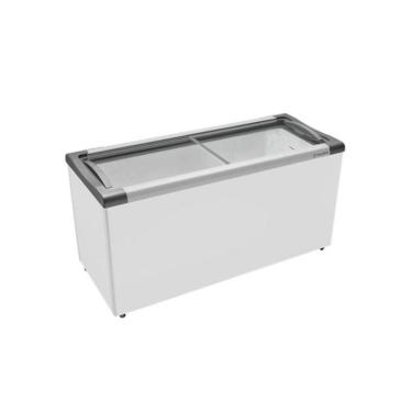 Imagem de Freezer Horizontal Tampa de Vidro 505 Litros NF55 220V Metalfrio