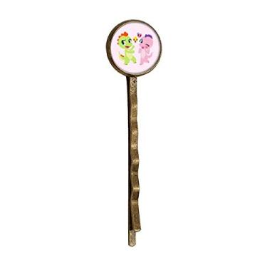 Imagem de Dinosaur Kingdom Love You Retro Metal Hair Bobby Pin Headwear