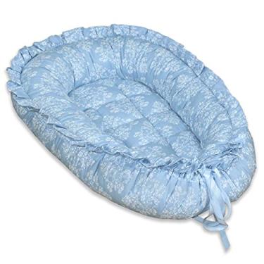 Imagem de Ninho Redutor de Berço para Bebê - Provençal Azul