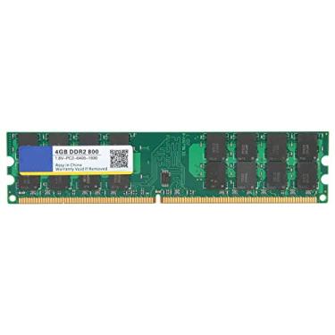 Imagem de DDR2 RAM, 4 GB Kit DDR2 800 MHz RAM, PC2-6400 1,8 V 240 pinos não-ECC módulos de memória para desktop sem buffer