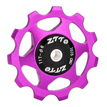 Imagem de Tachiuwa Polia do câmbio traseiro de bicicleta Roda de bicicleta de estrada Acessório de ciclismo universal 11D Jockey Wheel , Tolet