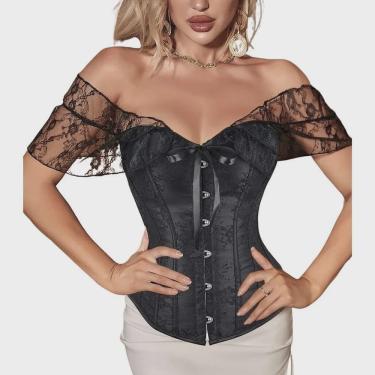 Corset preto: Com o melhor preço