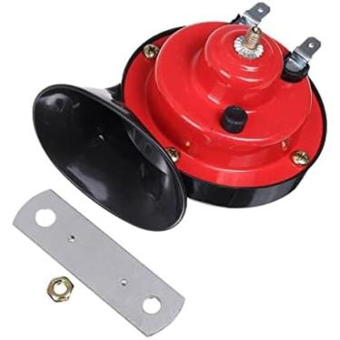 Imagem de Buzina De Caminhão 1/2 PCS 600DB 12V Chifre De Caracol Elétrico Super Alto Dual-tone À Prova D'água Chifres De Ar Para Motocicleta Chifre De Caminhão Sirene Alto Caracol Chifre De Ar Buzina De Ar,