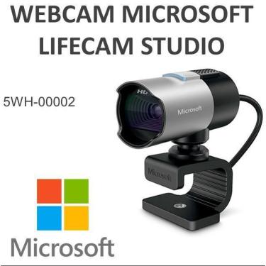 Imagem de Webcam Full Hd Lifecam Studio 1080P - Microsoft - Usb