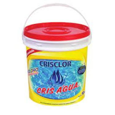 Imagem de Cloro Granulado Em Pó Dicloro Cris Água 10 Kg Para Piscina - Cris Agua