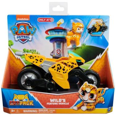 Imagem de Patrulha Canina Gato Wild-Boneco Com Carro Cat Pack-Sunny
