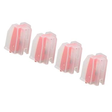 Imagem de Agulha para toca-discos, 4 peças de agulhas para toca-discos Stylus com capa de plástico para fonógrafo de toca-discos (haste de alumínio)