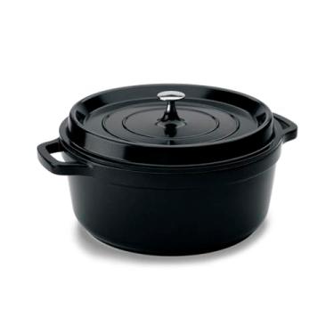 Imagem de Caçarola Redonda 25,4X11cm 4,3L PA9000-24PR Hercules na cor Preta