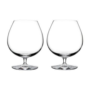 Imagem de Waterford Par de vidro de conhaque elegante