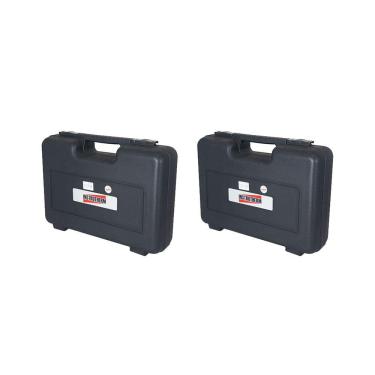 Imagem de Kit 2 Maleta Transporte Utilizada Decibelímetro Dec-490 Instrutherm Estojo