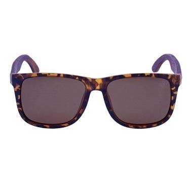 Imagem de Óculos De Sol Esportivo Justin Acetato Haste Madeira Polarizado Mackage - Fiji-Masculino