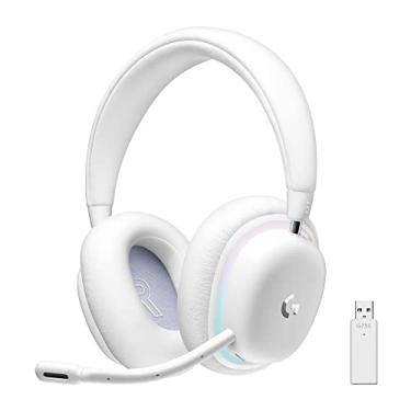 Imagem de Headset Gamer Sem Fio Logitech G735 LIGHTSPEED Com RGB LIGHTSYNC, Microfone Destacável, Tecnologia BLUE VO!CE, Bateria Recarregável, Conexão Bluetooth, Compatível Com PC, Android, iOS