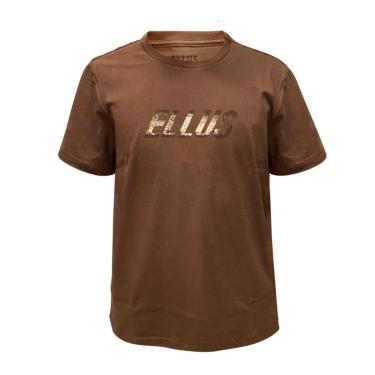 Imagem de Camiseta Masculina Ellus Dots Marrom-Masculino