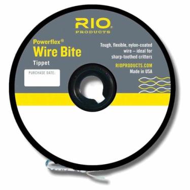 Imagem de Rio Fly Fishing Tippet Powerflex Wire Bite Tippet 9 kg Linha de pesca, transparente