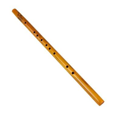 Imagem de Flauta profissional flauta de bambu flauta flauta 8 furos flauta tradicional manual 16,5 polegadas (16,5 polegadas)