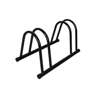 Imagem de Suporte Bicicletário Single 2 Vagas Bike, Leve, Funcional, Altmayer, Preto