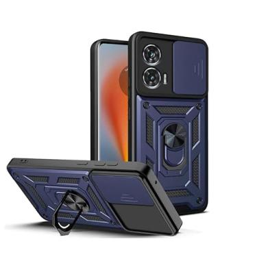 Imagem de Capa Case Capinha Anti Impacto Armor Ring Militar P/Motorola Moto G85 5g… (AZUL)