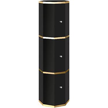 Imagem de Sapateira giratória premium com portas Armário de sapatos moderno e independente Rack organizador de sapatos moderno Sapateiras redondas para armário doméstico Corredor de entrada do quarto