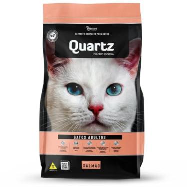 Imagem de Ração Quartz para Gatos, sabor salmão, 10,1Kgs