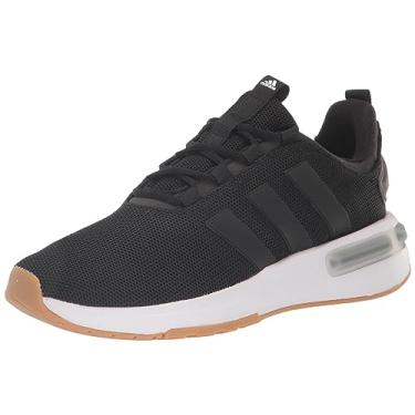 Imagem de adidas Tênis feminino Racer Tr23, Preto/Preto/Branco, 9