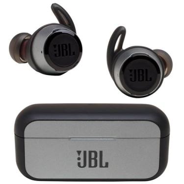 Imagem de Fone de Ouvido JBL Reflect Flow Preto Sem Fio Bluetooth Esportivo à Pr