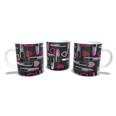 Imagem de Canecas de Porcelana Branca Personalizadas Profissões 6 (Manicure 7)