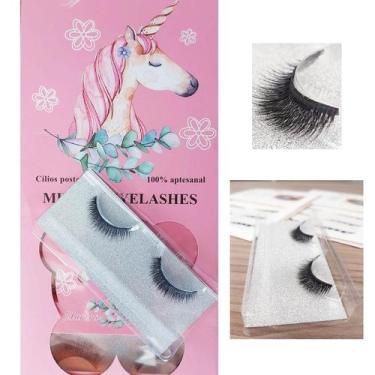 Imagem de Delineador Adesivo Gatinho com Pedra Strass 6 Pares Sortidos + 1 Par C