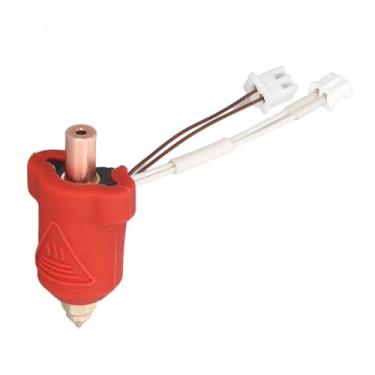 Imagem de Kit Hotend para Impressora 3D K1 Max, Resistência à Temperatura 320 ° C Kit Bloco Aquecimento Hotend Cerâmica K1 Com Bico Latão Termistor, Kit Hotend Alto Fluxo para K1 e K1 Máximo