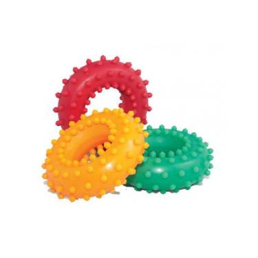 Imagem de Argola Cravo de Borracha Brinquedo para Pet 6 Pçs - J. Pet