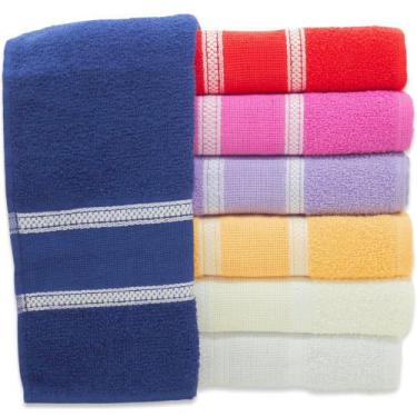 Imagem de Kit C/ 30 Toalhas De Lavabo Para Bordar Rute - No Atacado - Princesa T