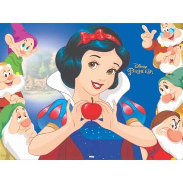 Imagem de Painel Festa Infantil em TNT Branca de Neve Para Aniversário - Piffer