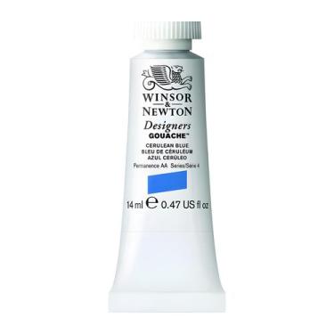 Imagem de Tinta Guache Designers 14ml Sr4 Winsor & Newton Escolha a Cor, CERULEA