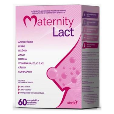 Imagem de Maternity Lact  Vit A,D3,E, K2,Biotina lactan gravidas 60cp - Airela