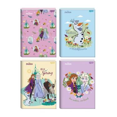 Imagem de Caderno Brochura Universitário 80 Folhas Frozen - Jandaia