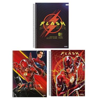 Imagem de Caderno Escolar Universitário Espiral 80 Folhas Flash - São Domingos