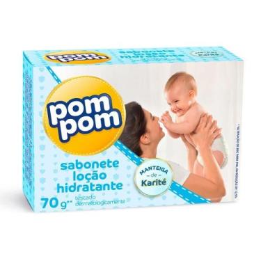 Imagem de Sabonete Pom-Pom Hidratante 70g Embalagem com 12 Unidades - Pom Pom